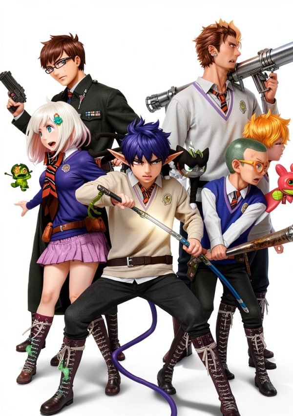 Blue Exorcist Illustrated Manga eBook by VIZ Media English Edition-0